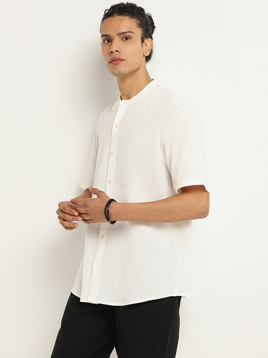ETA Off-White Relaxed Fit Shirt
