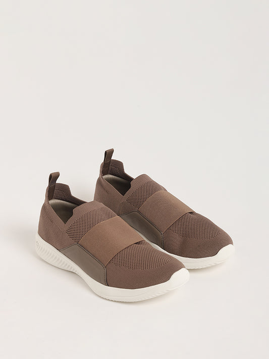 SOLEPLAY Brown Slip-On Shoes