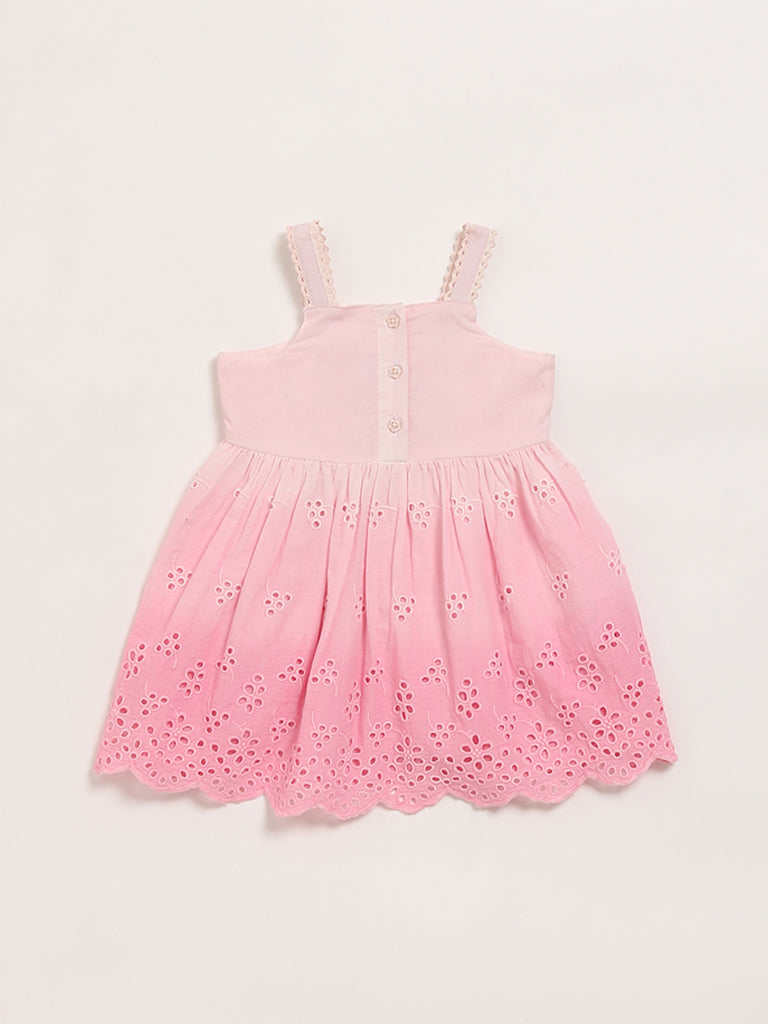 HOP Baby Pink Ombre Dress