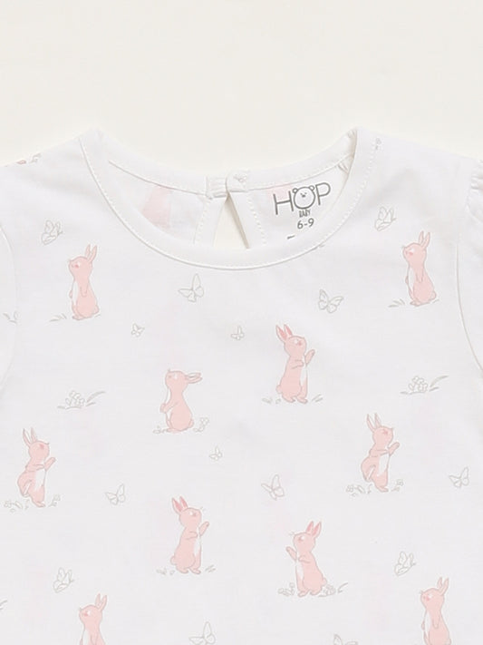 HOP Baby Multicolour T-Shirt - Pack of 2