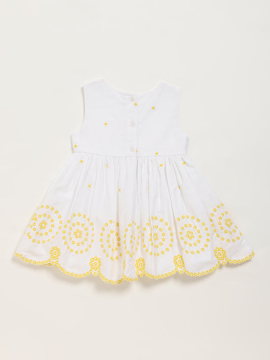 HOP Baby White A-Line Dress