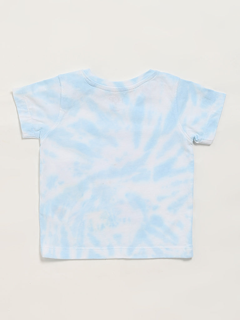 HOP Baby Blue Tie-Dye T-Shirt