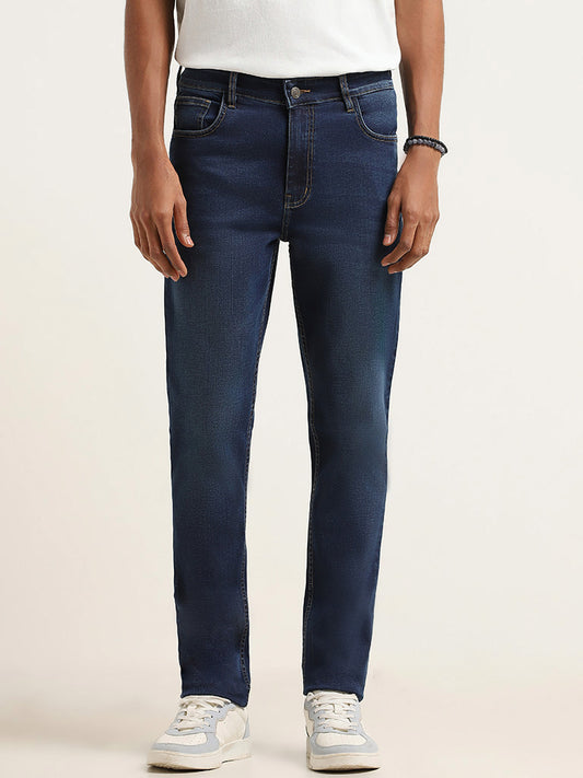Nuon Blue Slim-Fit Jeans