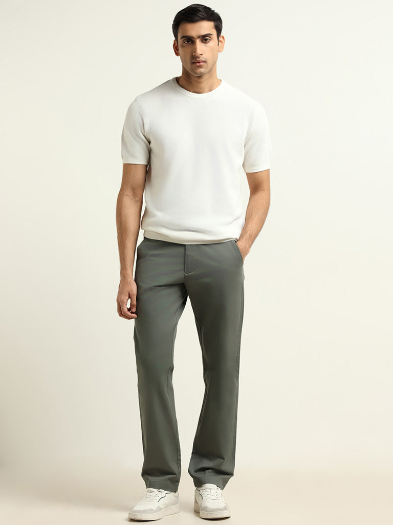 Ascot White Relaxed Fit T-Shirt