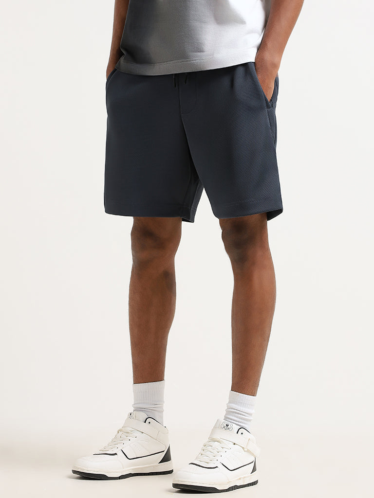 Studiofit Grey Relaxed Fit Shorts
