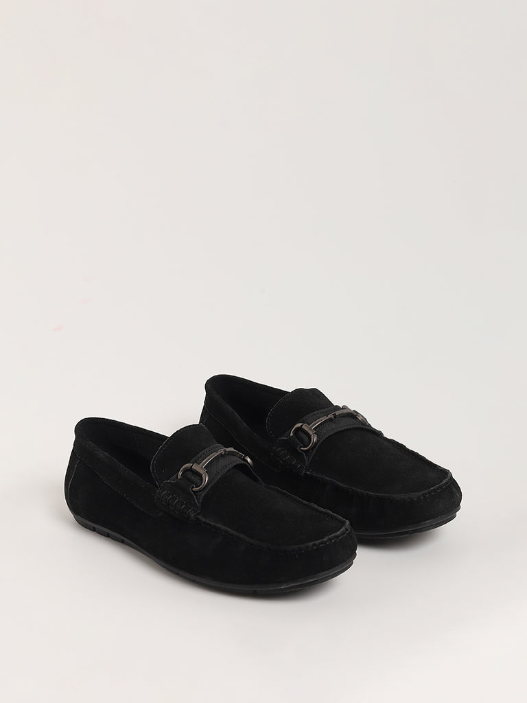 Buy SOLEPLAY Black Loafers from Westside
