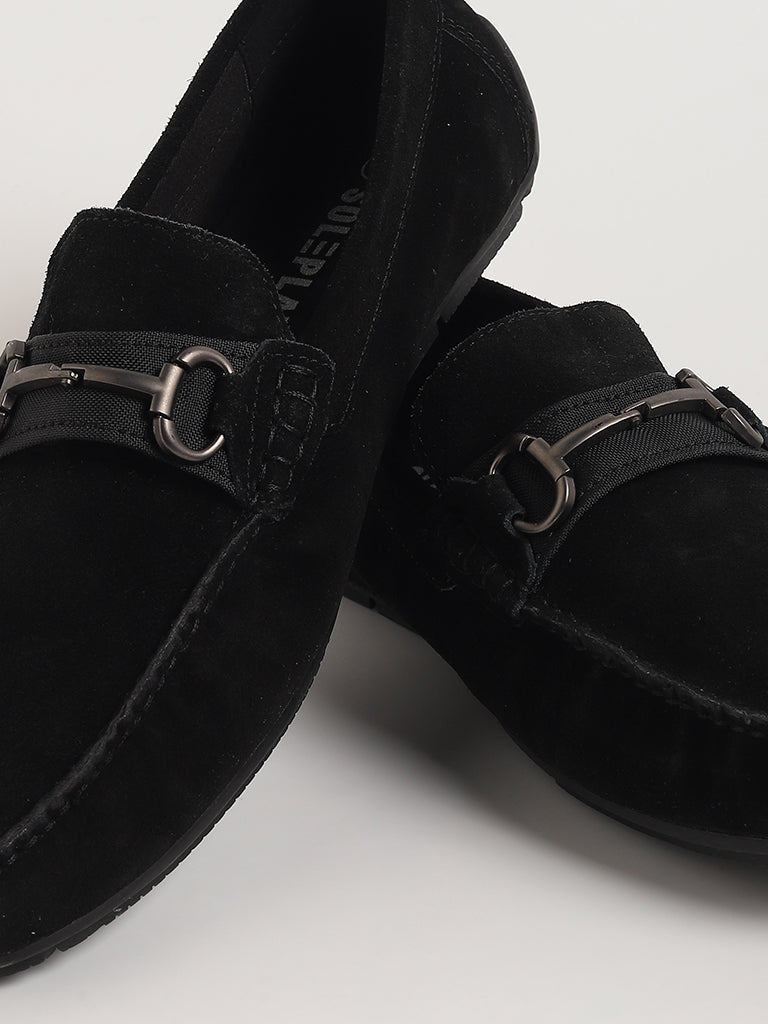Buy SOLEPLAY Black Loafers from Westside