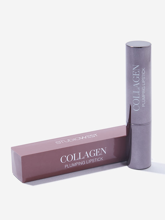 Studiowest Nude Pink Latte Collagen Plumping Lipstick - 3 gm