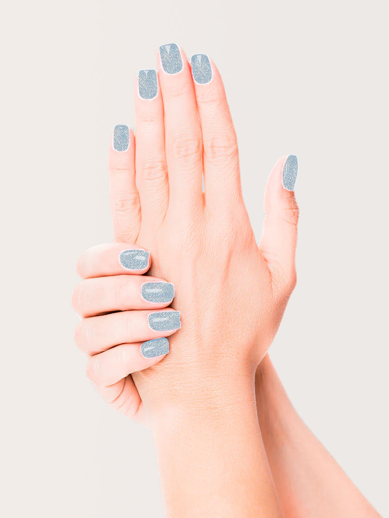 Buy P.O.P Too Blue for You Cloudy Grey Steel Sky Haze Winter Cream  Collection Pastel Nail Polish Lacquer Varnish Indie Water Marble Stamping  Online in India - Etsy