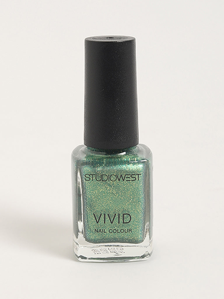 Studiowest Shimmer Emerald GR-004 Nail Color - 9ml