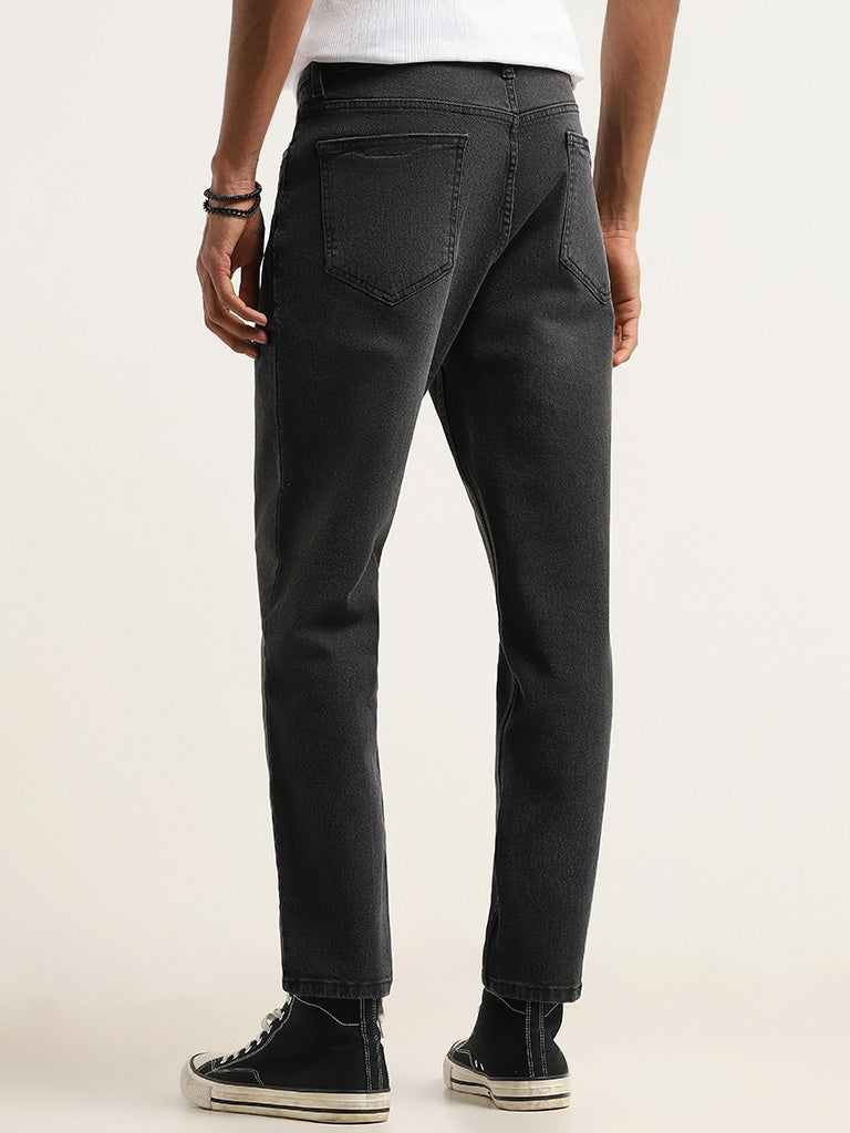 Nuon Black Slim - Fit Mid - Rise Jeans