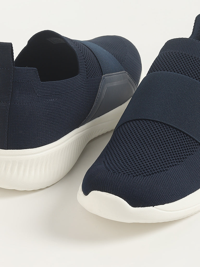 SOLEPLAY Navy Slip-On Shoes
