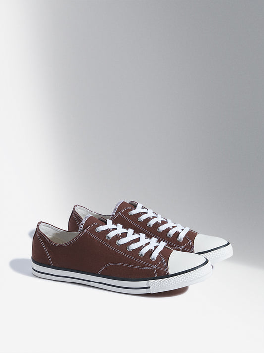 SOLEPLAY Brown Canvas Shoes