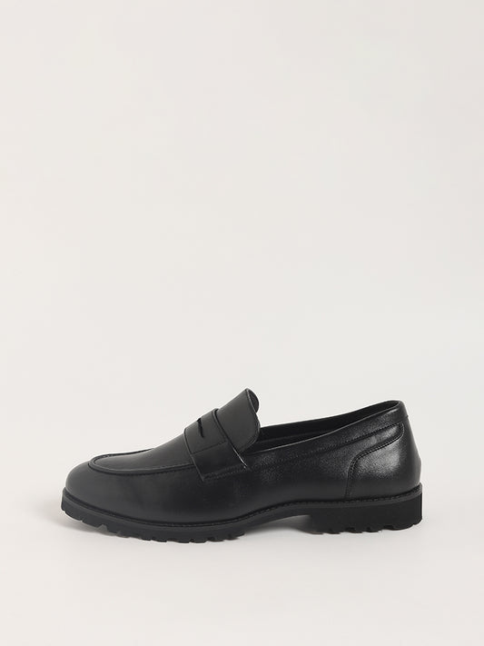 SOLEPLAY Black Chunky Loafers