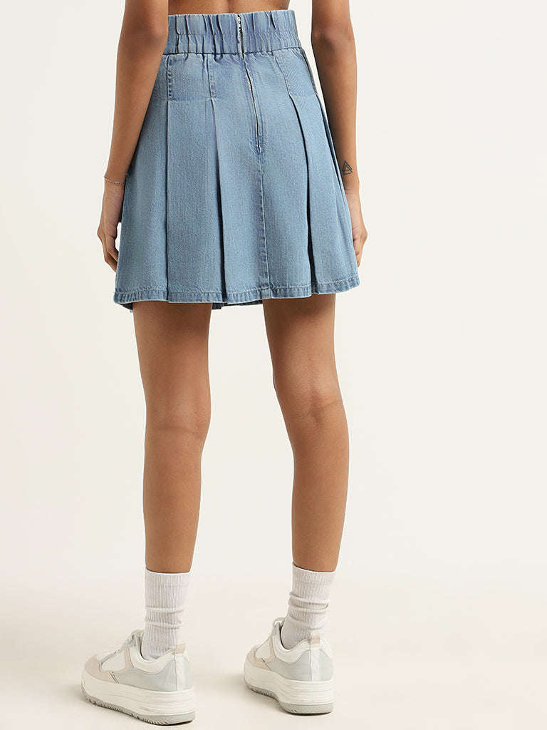 Nuon Blue Denim Skirt