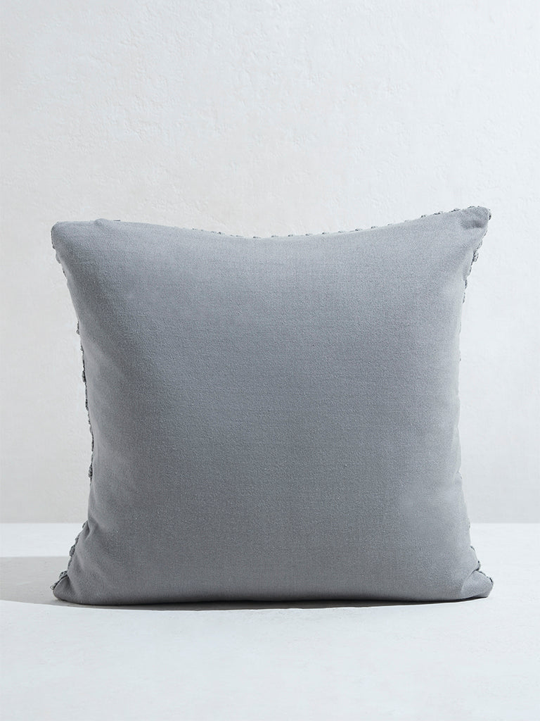 Westside Home Grey Popcorn Textured Cushion Cover