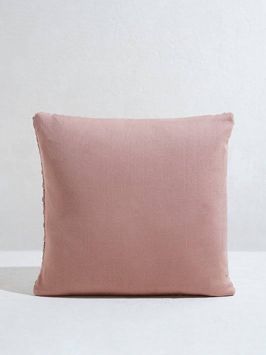 Westside Home Light Pink Popcorn Textured Cushion Cover