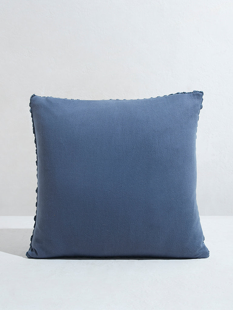 Westside Home Dusty Blue Popcorn Textured Cushion Cover