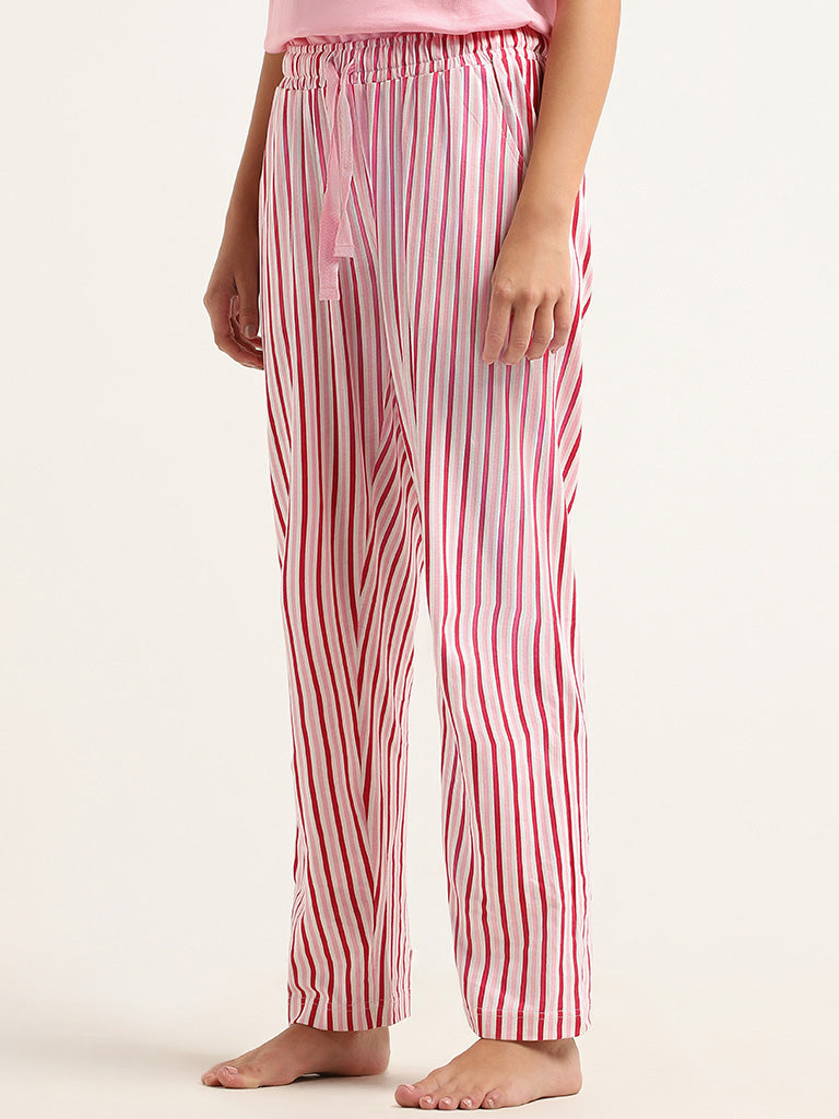 Wunderlove Red Striped Pyjamas