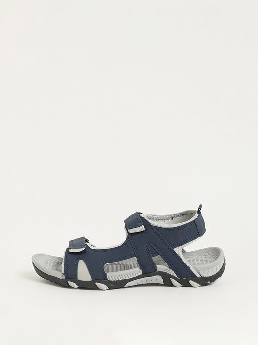 SOLEPLAY Navy Double Band Sandals