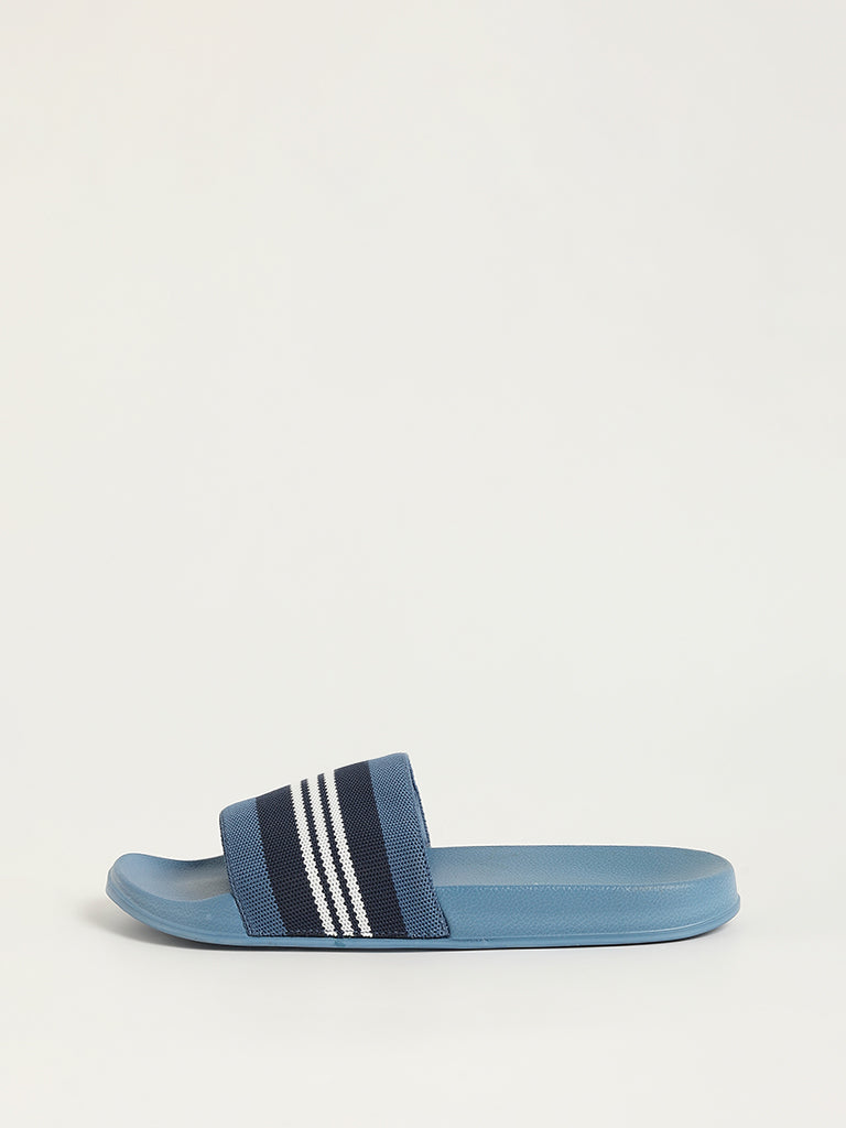 SOLEPLAY Blue Striped Flip-Flop