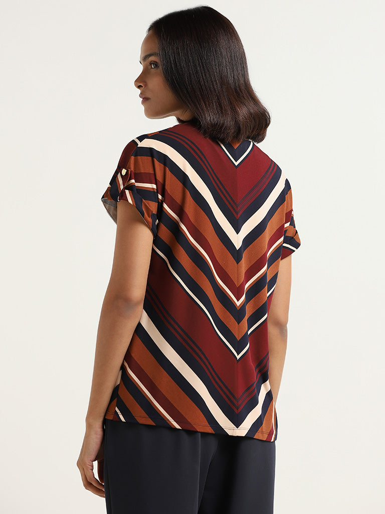 Wardrobe Multicolor Striped Top