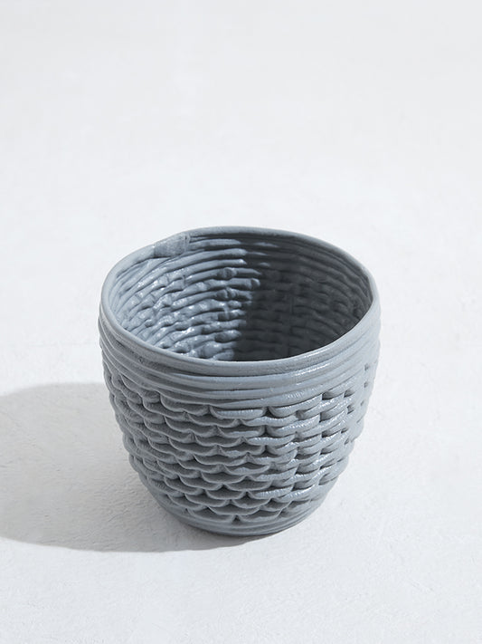 Westside Home Grey Knotted Planter - Small