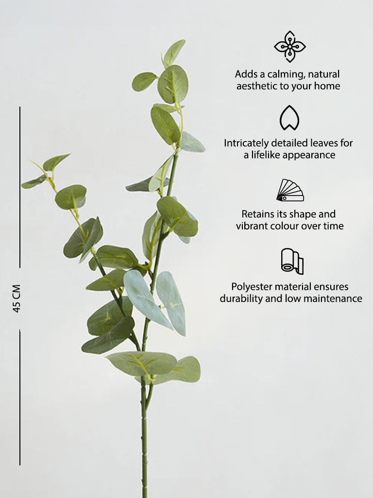 Westside Home Green Eucalyptus Artificial Plant