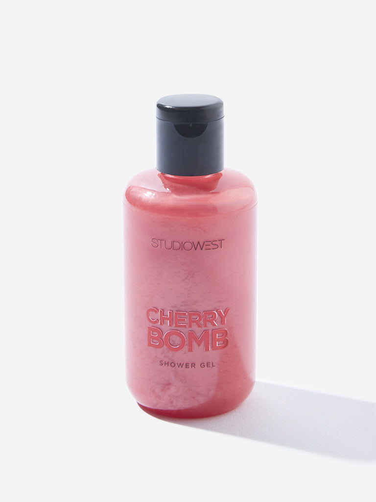 Studiowest Dark Pink Cherry Bomb Shower Gel - 100ml