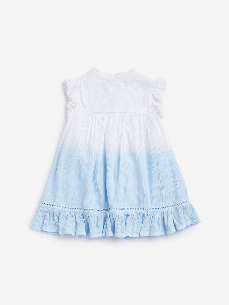 HOP Baby Blue Ombre Dress