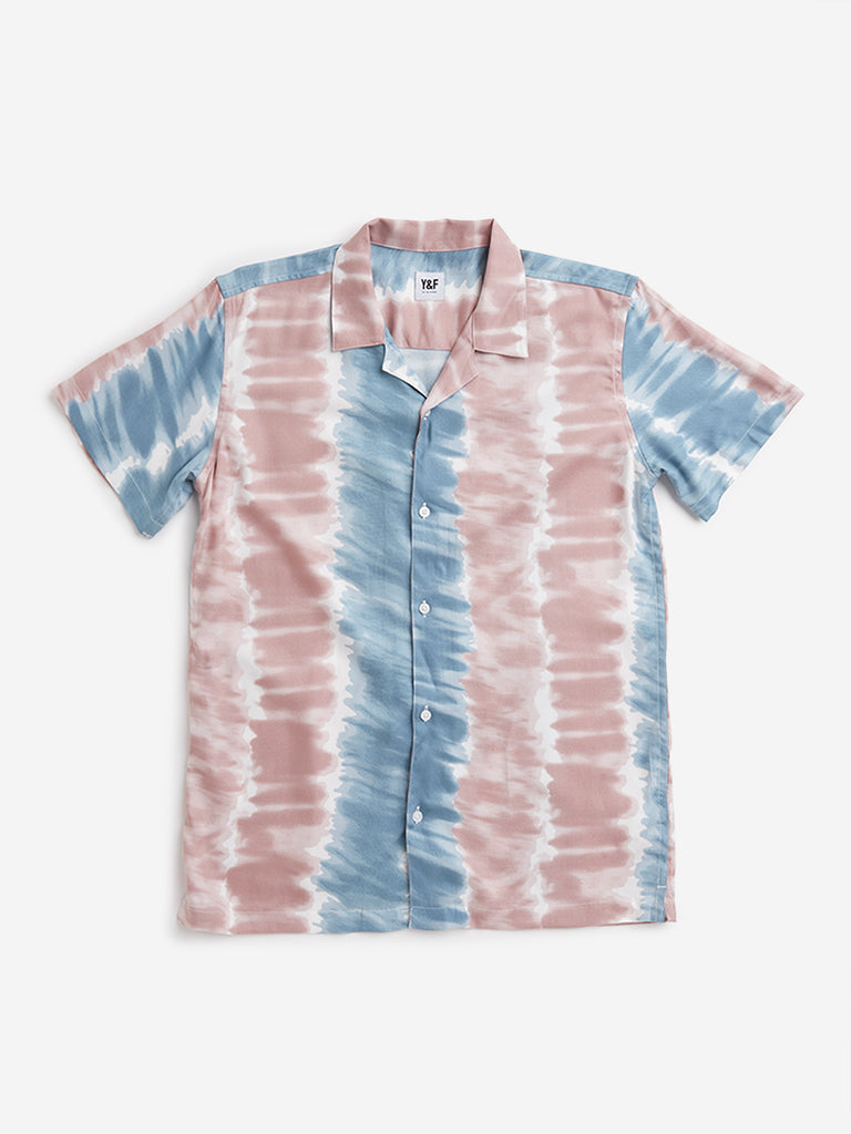 Y&F Kids Multicolor Abstract Design Shirt