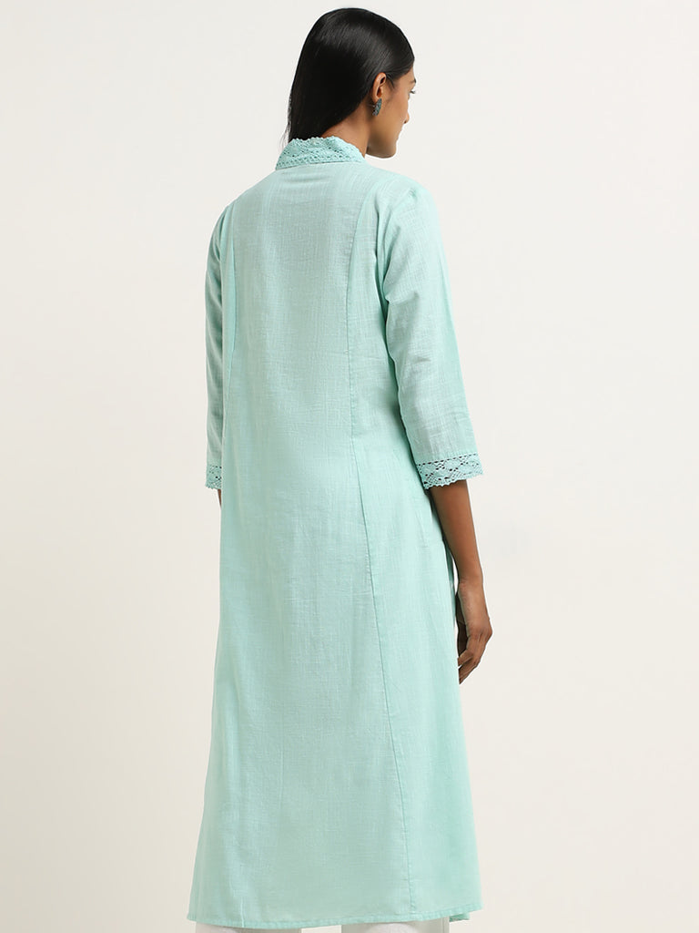 Utsa by westside turquoise kurta new arrivals