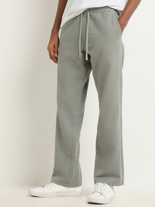 Nuon Sage Relaxed Fit Mid Rise Pants