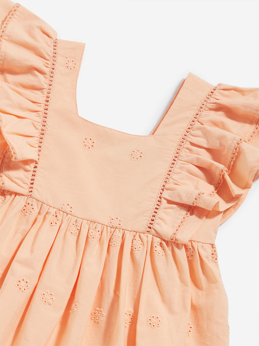 HOP Kids Peach Empire Dress
