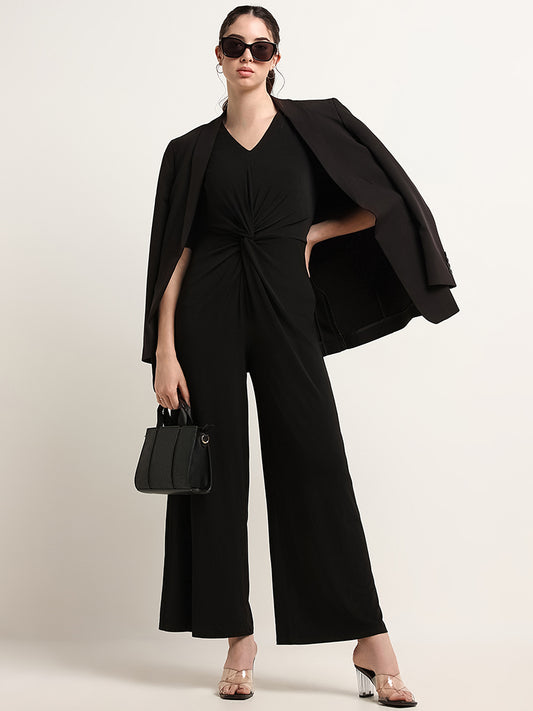 Wardrobe Black Knot-Style Jumpsuit