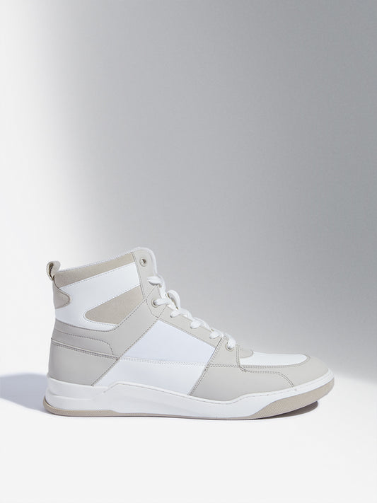 SOLEPLAY Off-White High-Top Boots
