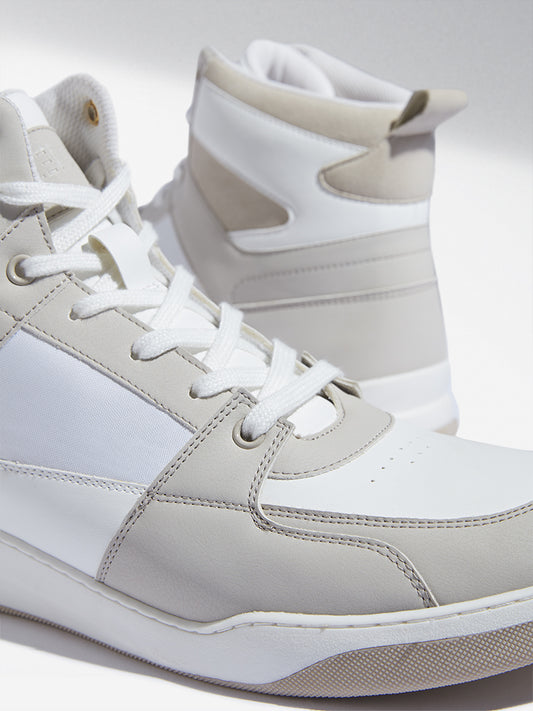 SOLEPLAY Off-White High-Top Boots
