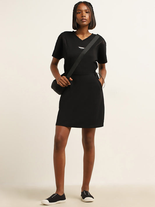 Studiofit Black Straight Dress