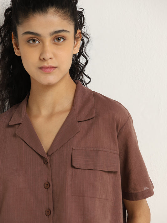 Superstar Taupe Solid Shirt
