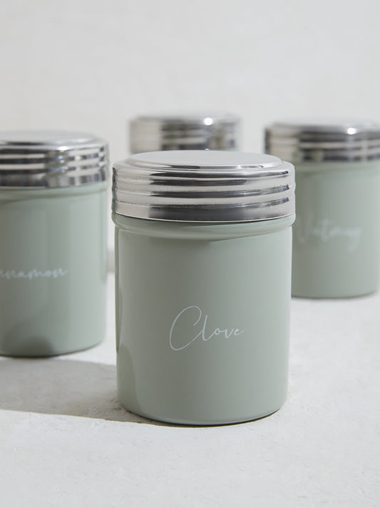 Westside Home Mint Spice Containers (Set of 4)
