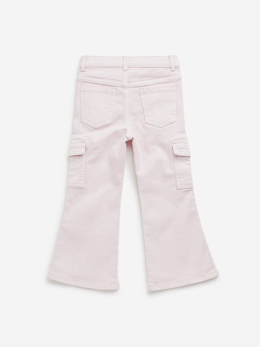 HOP Kids Pink Straight - Fit High - Rise Jeans
