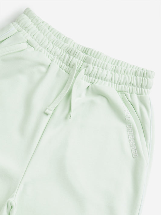 Y&F Kids Light Green Mid-Rise Pants