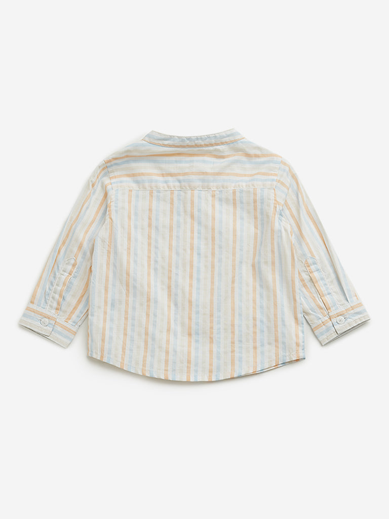 HOP Baby Multicolour Striped Shirt