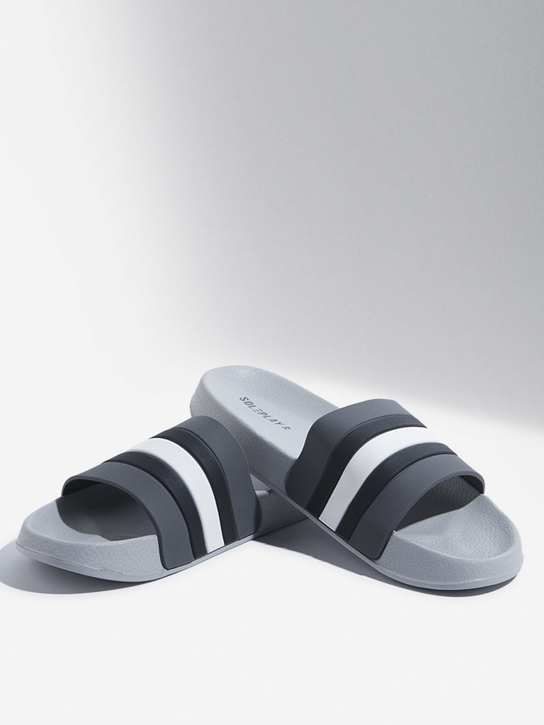 Soleplay grey sliders 2025