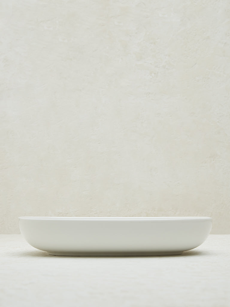 Westside Home White Serving Platter