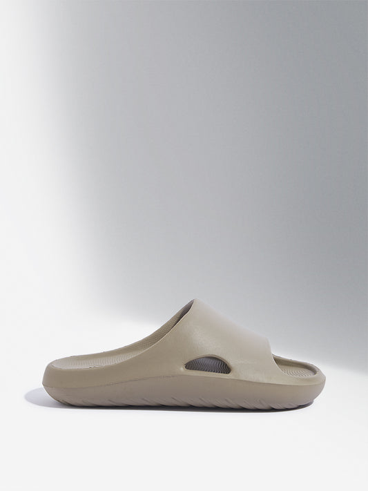 SOLEPLAY Taupe Solid Pool Slides