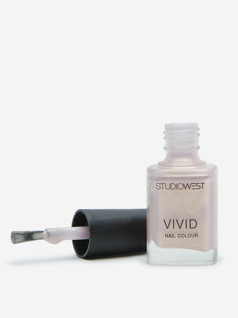 Studiowest Shimmer Rose Glow P01 - Pink Nail Colour - 9 ml
