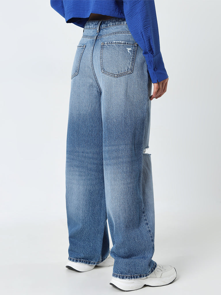 Valencia High Rise Jeans / light blue 25 Men's light jeans