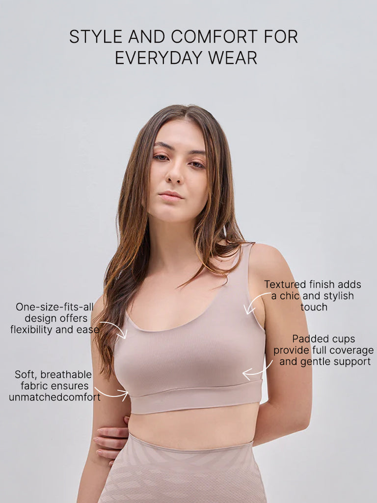 Wunderlove Beige One Size Fits All Bra