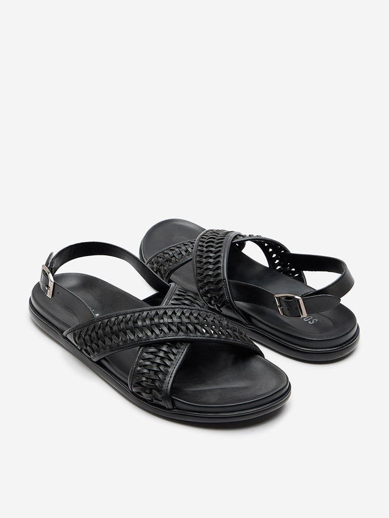 Criss cross slingback sandals deals